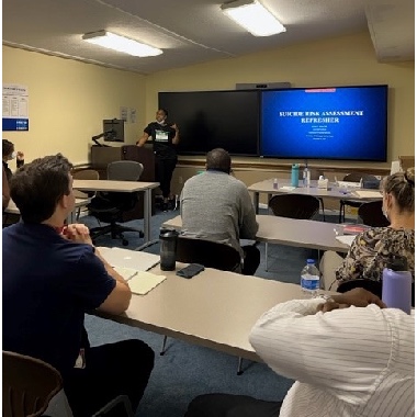 Photo of UMMC Family Medicine Residents attending lecture